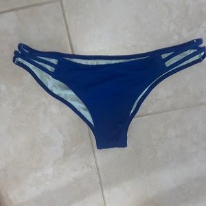 Victorias Secret: royal blue bikini bottoms